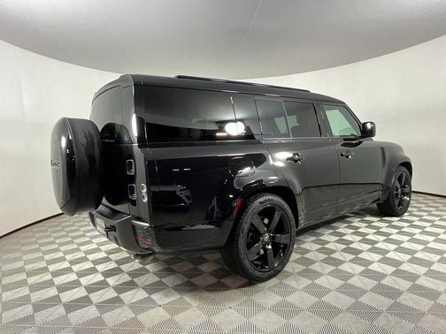 Black 2025 Land Rover Defender V8