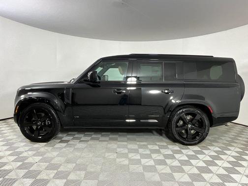 Black 2025 Land Rover Defender V8