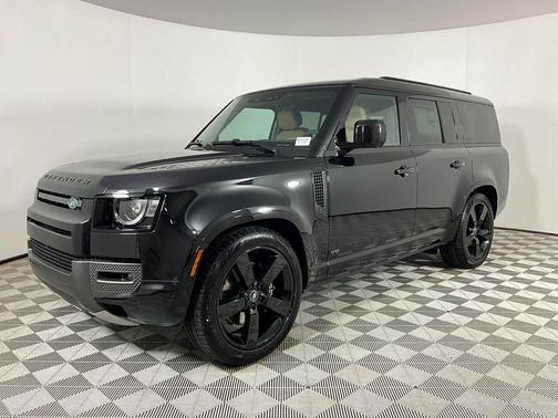 Black 2025 Land Rover Defender V8