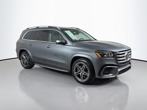 Gray 2026 Mercedes-Benz GLS 450 4MATIC