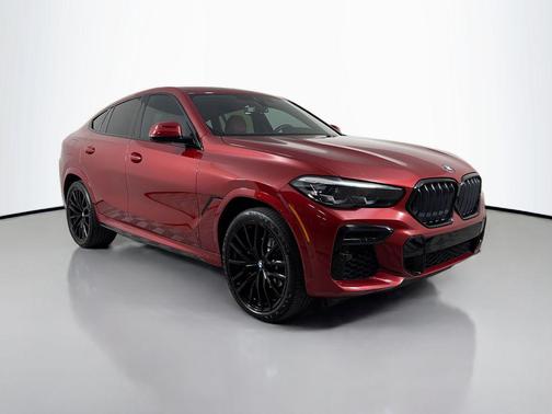 Flamenco Red Metallic 2022 BMW X6 xDrive40i