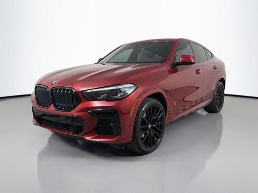 Flamenco Red Metallic 2022 BMW X6 xDrive40i