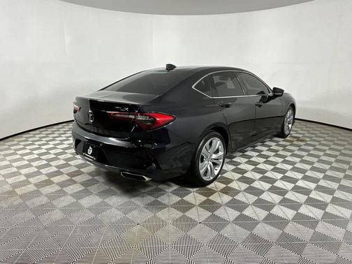 Black 2022 Acura TLX Technology