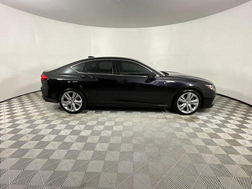 Black 2022 Acura TLX Technology