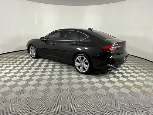 Black 2022 Acura TLX Technology