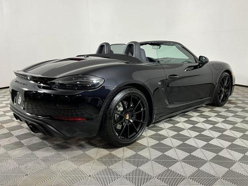 Jet Black Metallic 2023 Porsche 718 Boxster GTS 4.0