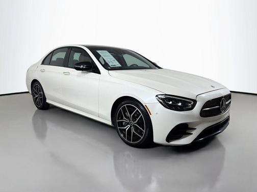 White 2022 Mercedes-Benz E-Class E 350