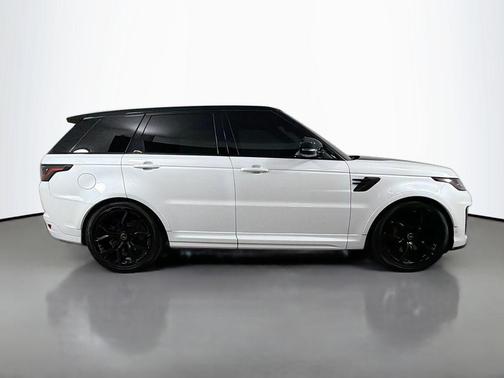 Silver 2022 Land Rover Range Rover Sport SVR