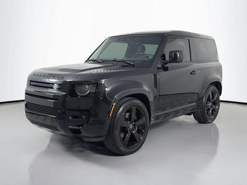 Santorini Black Metallic 2025 Land Rover Defender V8