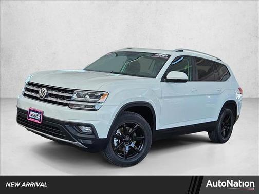 Pure White 2019 Volkswagen Atlas 3.6L SE