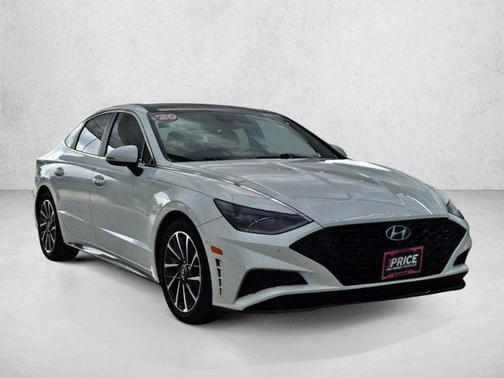 Quartz White 2020 Hyundai SONATA Limited
