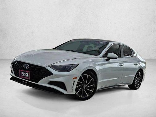 Quartz White 2020 Hyundai SONATA Limited