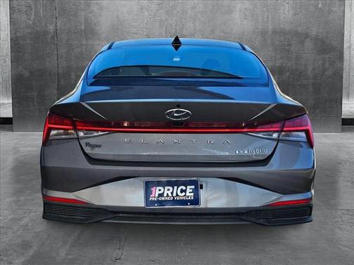 2022 Hyundai ELANTRA HEV Blue