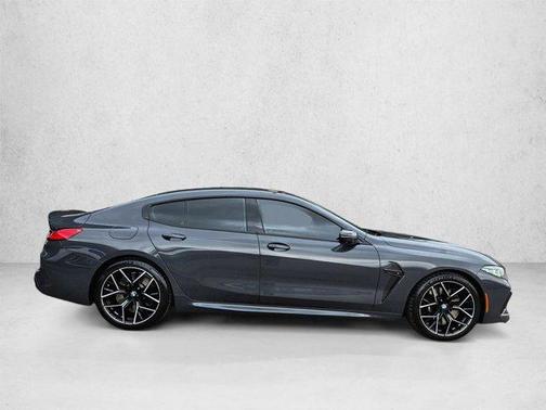 Brands Hatch Grey Metallic 2022 BMW M8 Gran Coupe Competition