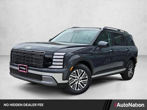 Ecotronic Gray Pearl 2026 Hyundai Palisade Hybrid Blue SEL 7P