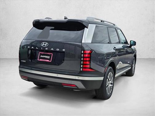 Ecotronic Gray Pearl 2026 Hyundai Palisade Hybrid Blue SEL 7P