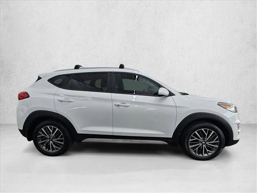 Cream White 2020 Hyundai TUCSON SEL