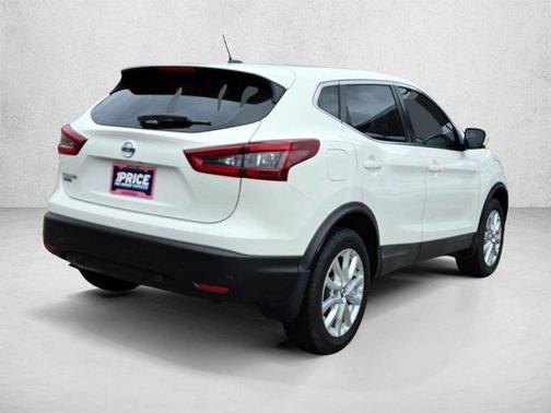 Glacier White 2020 Nissan Rogue Sport S