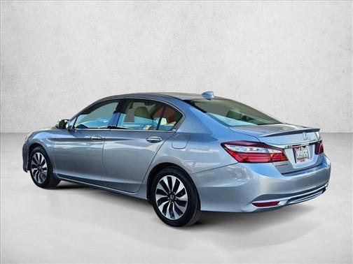 Lunar Silver Metal 2017 Honda Accord Hybrid EX-L