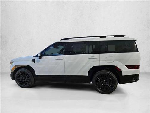 Serenity White 2026 Hyundai SANTA FE HEV Calligraphy