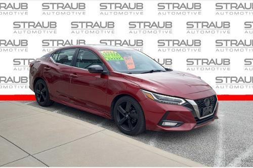 Scarlet Ember 2022 Nissan Sentra SR