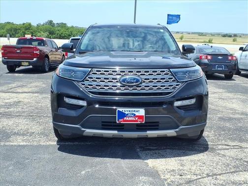 AGATE BLACK METALLIC 2021 Ford Explorer LIMITED