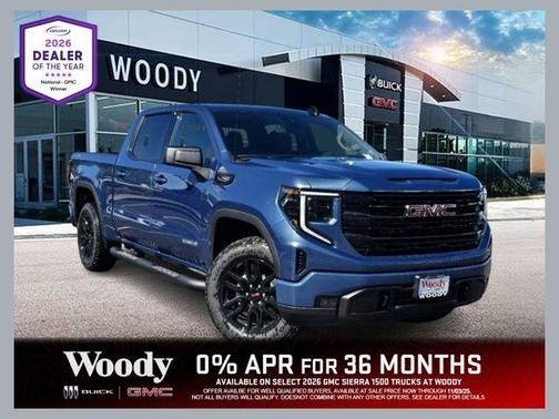 Downpour Metallic 2026 GMC Sierra 1500 Elevation