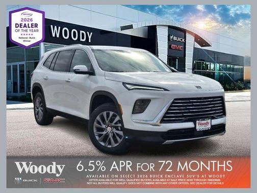 summit white 2026 Buick Enclave Preferred