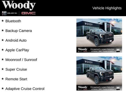 Onyx Black 2026 GMC Sierra 2500 AT4X