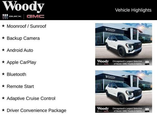 Summit White 2026 GMC Terrain AWD Elevation