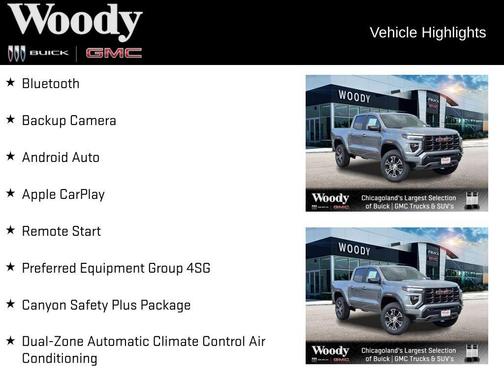Sterling Metallic 2026 GMC Canyon AT4