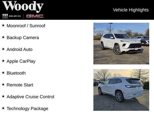 iridescent white tricoat 2026 Buick Enclave Avenir