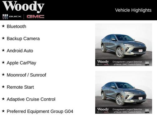 Moonstone Gray Metallic 2026 Buick Envista Avenir