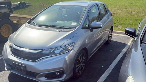 Lunar Silver Metallic 2019 Honda Fit EX-L