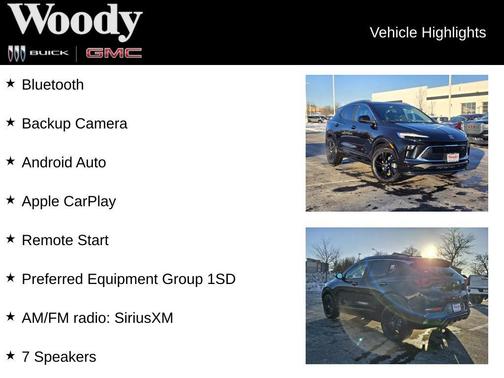 Ebony Twilight Metallic 2026 Buick Encore GX ST