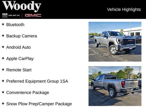 Sterling Metallic 2026 GMC Sierra 2500 Pro