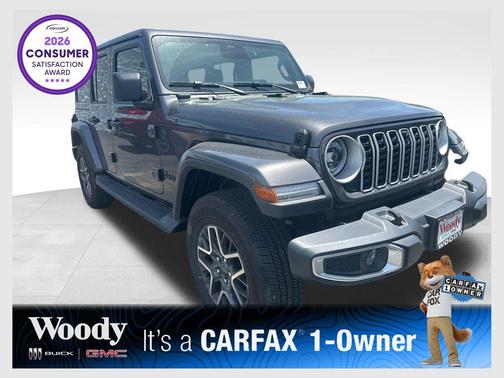 granite crystal metallic clearcoat 2026 Jeep Wrangler 4-Door Sahara 4x4