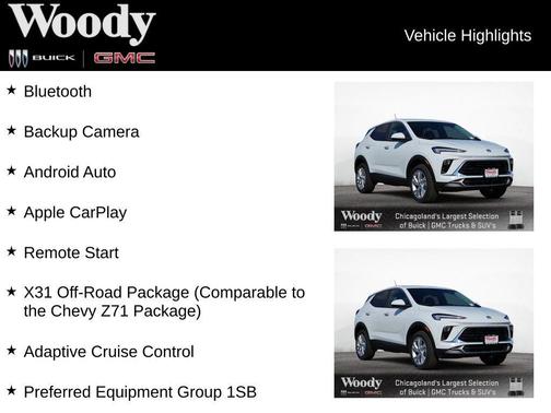 Summit White 2026 Buick Encore GX Preferred