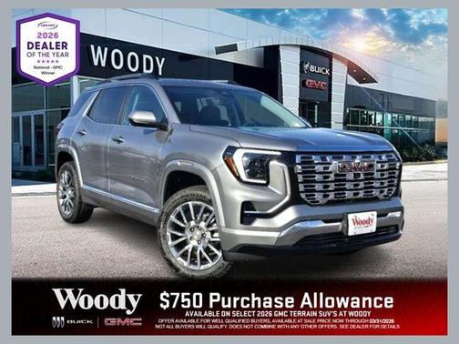 Sterling Metallic 2026 GMC Terrain AWD Denali