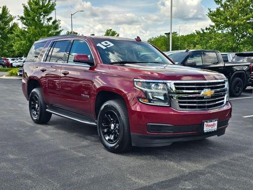 Red Tintcoat 2019 Chevrolet Tahoe LS