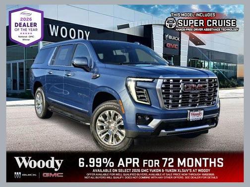 Downpour Metallic 2026 GMC Yukon XL Denali