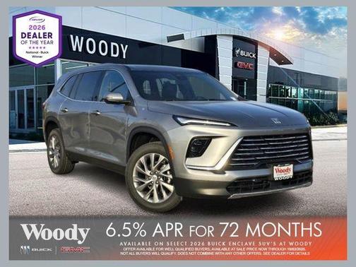 moonstone gray metallic 2026 Buick Enclave Preferred