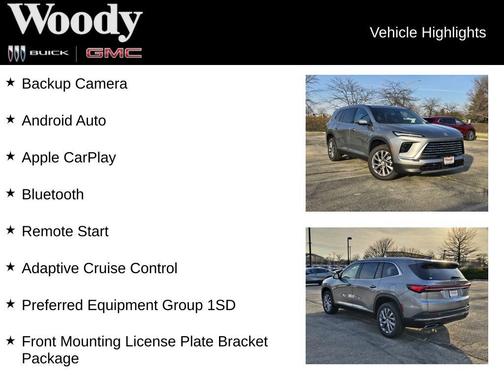 moonstone gray metallic 2026 Buick Enclave Preferred