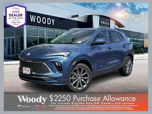 Ocean Blue Metallic 2026 Buick Encore GX Avenir