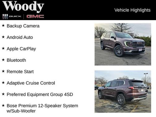 2026 GMC Acadia AWD Elevation