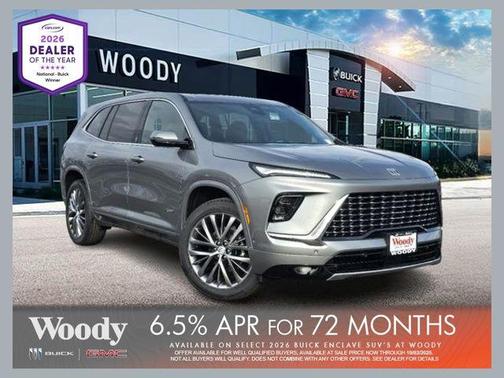 Moonstone Gray Metallic 2026 Buick Enclave Avenir