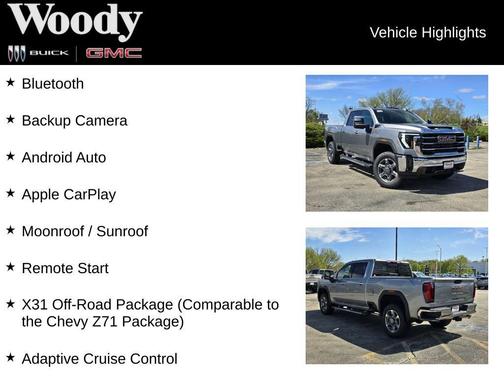 Sterling Metallic 2026 GMC Sierra 2500 SLT