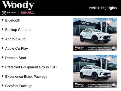 Summit White 2026 Buick Encore GX ST