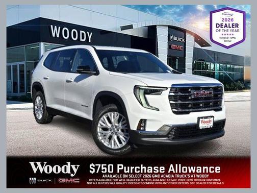 2026 GMC Acadia AWD Elevation
