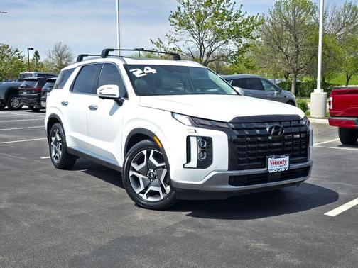 Hyper White 2024 Hyundai PALISADE Limited